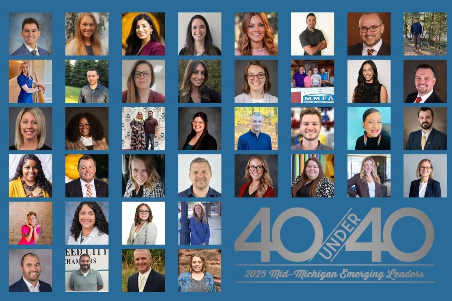 Mid Michigan 40 Under 40 Class of 2025 announced