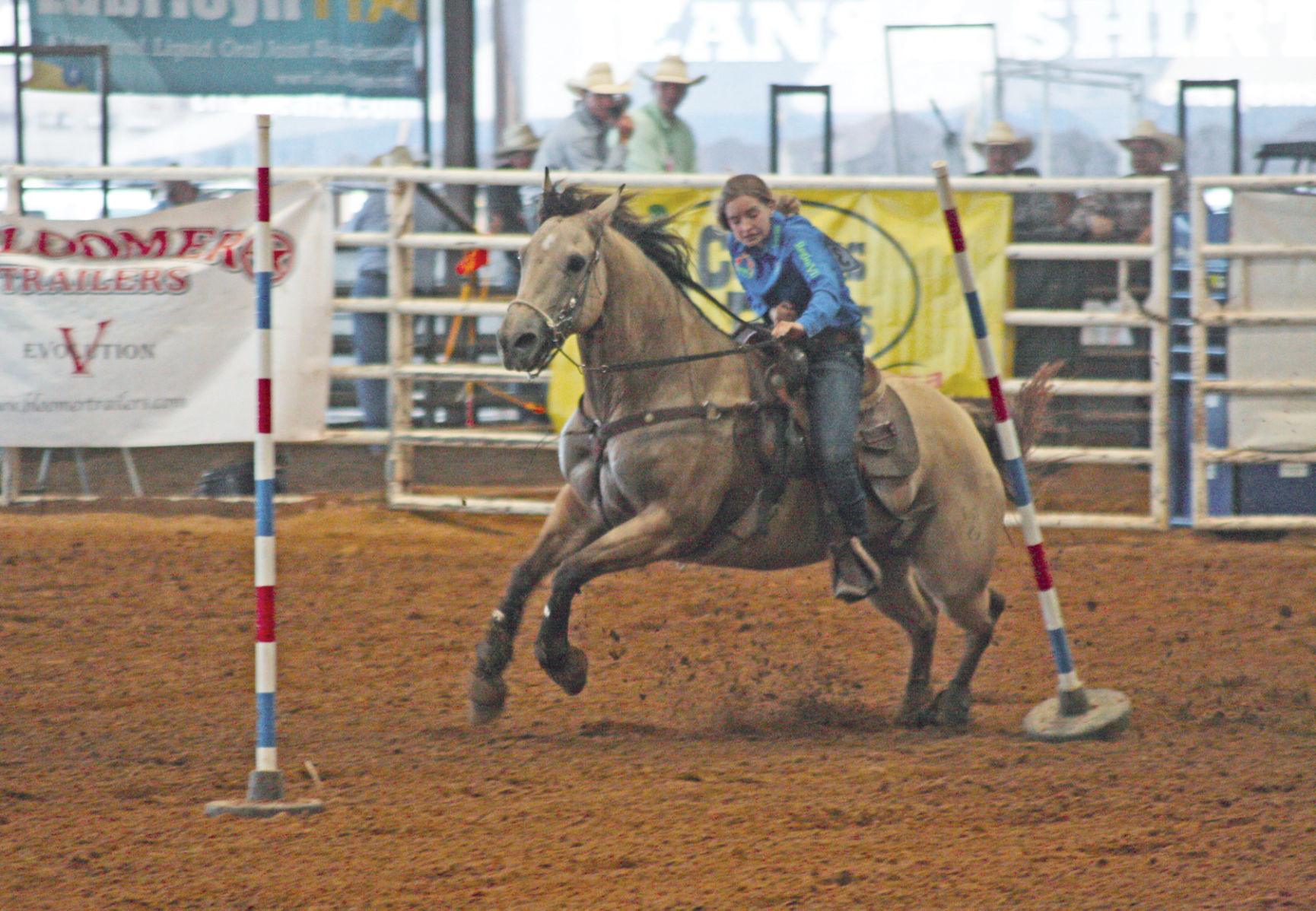 Junior high rodeo continues despite early flood troubles The Gonzales