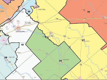 Congressional redistricting map splits Gonzales County | The Gonzales ...