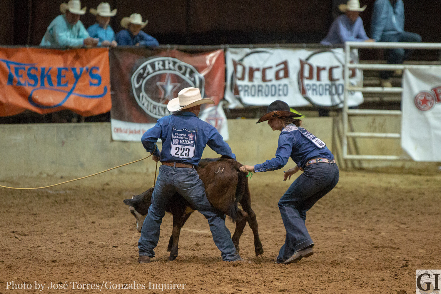 County cowhands take on rodeo state final The Gonzales Inquirer