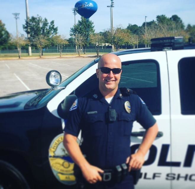 Gulf Shores Officer of the Month for September 2016