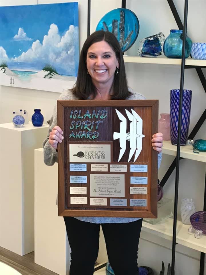 The Coastal Arts Center's Brandy Thomley named Island Spirit Award winner - Vimarsana News