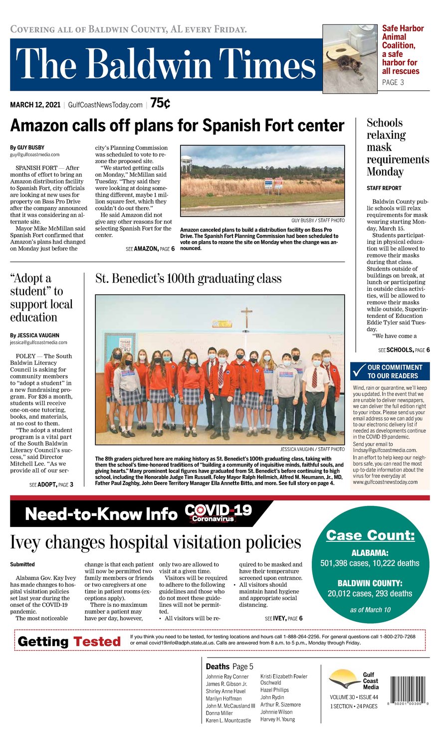 The Baldwin Times, March 12, 2021