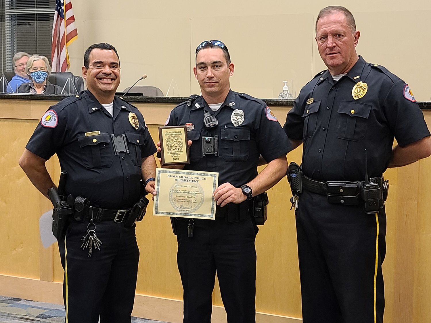Summerdale Police Department celebrates Officer of the Year, start of K9 unit - Vimarsana News