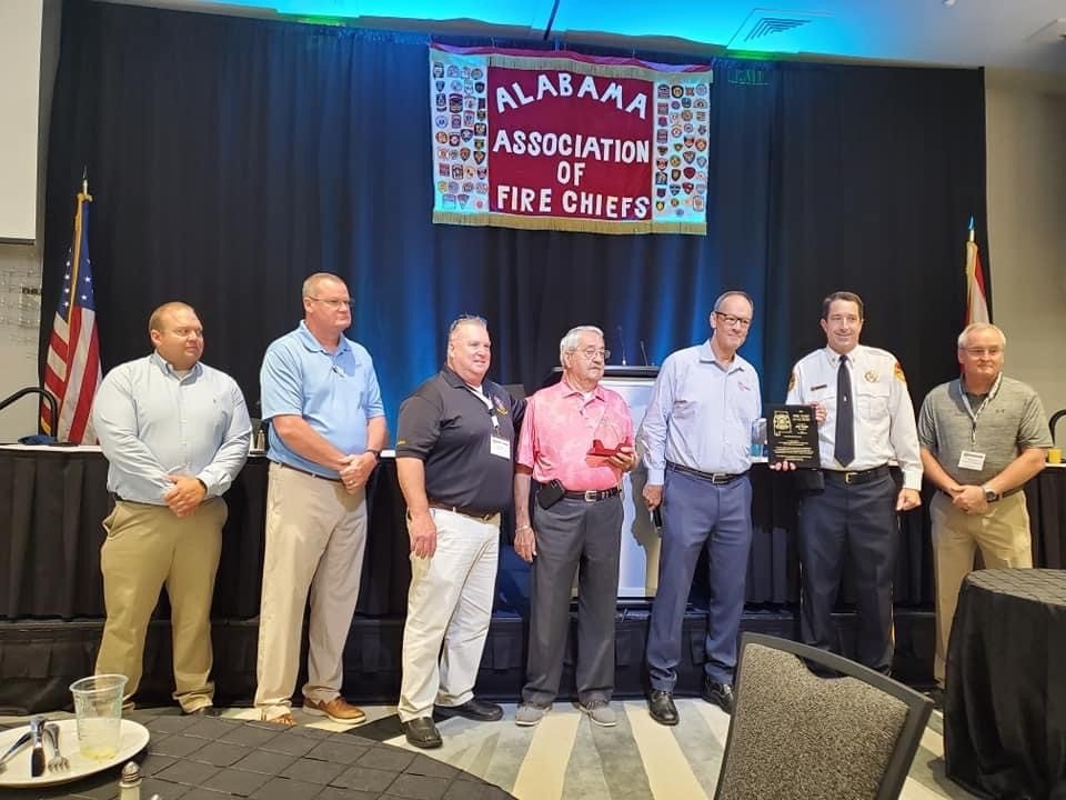 Foley's Fire Chief Joey Darby recognized as state Fire Chief of the Year - Vimarsana News