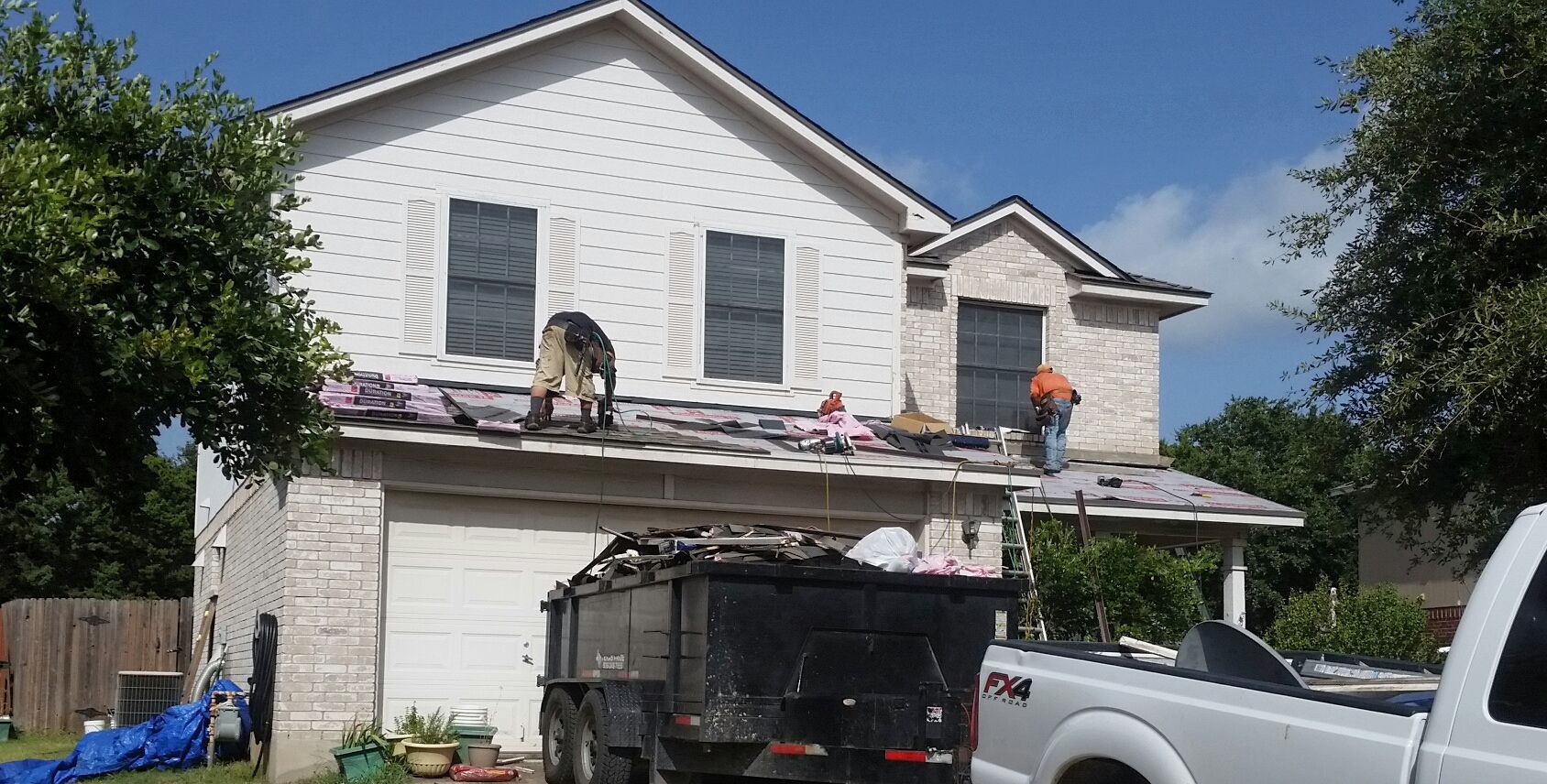 New roof for military family Hill Country News