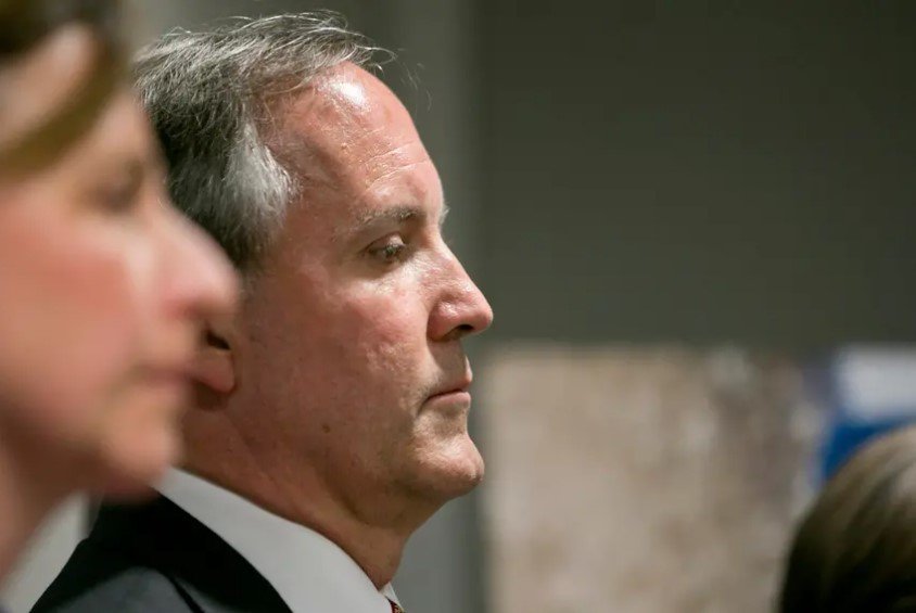 Texas Attorney General Ken Paxton during a press conference in 2017.     Ryan Vassar, who had served as the deputy attorney general for legal counsel, was one of eight senior aides who told authorities they believed Paxton was breaking the law &mdash; a report that has sparked an FBI investigation.
