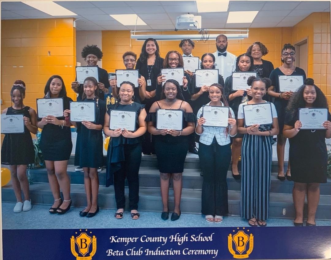 Beta names kemper county national school of merit
