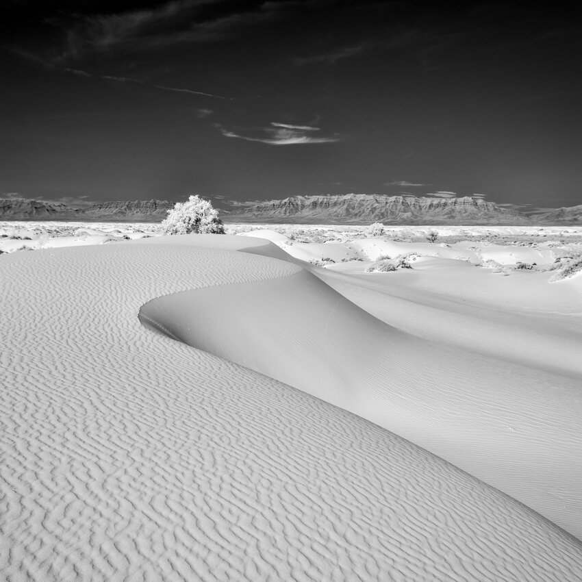 “Song of the Sands III” by Emmitt Booher is part of the “Dunes & Dreams” exhibition opening Sept. 6 at Branigan Cultural Center.