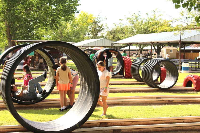 Students from several area schools play during a field trip to Mesilla Valley Maze on Sept. 20, 2024.