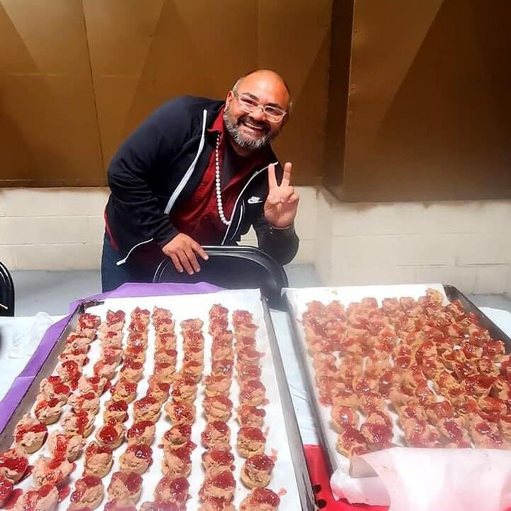 Event organizer Simon Sotello