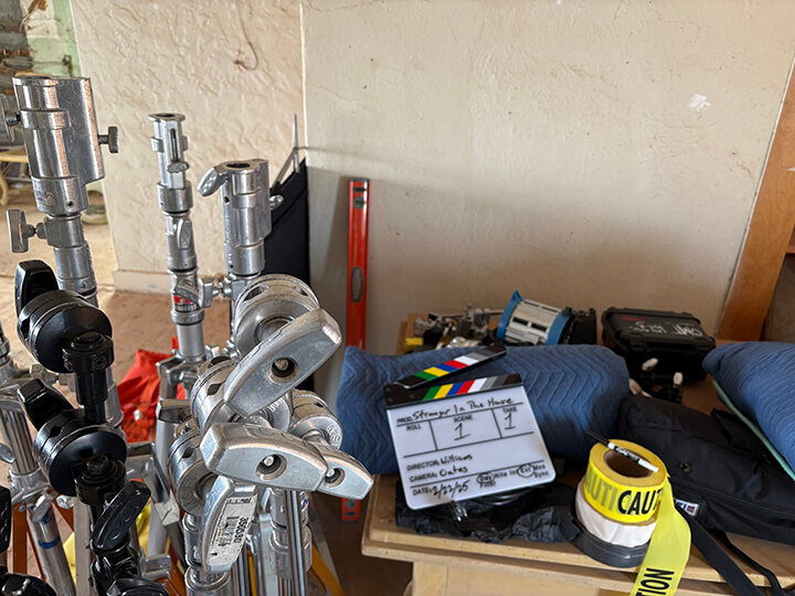 Equipment ready for use on a student adventure!