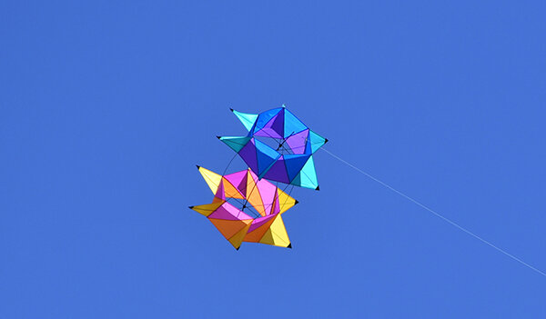 Kites of all shapes and sizes show up for this annual kitefest in Glenwood.