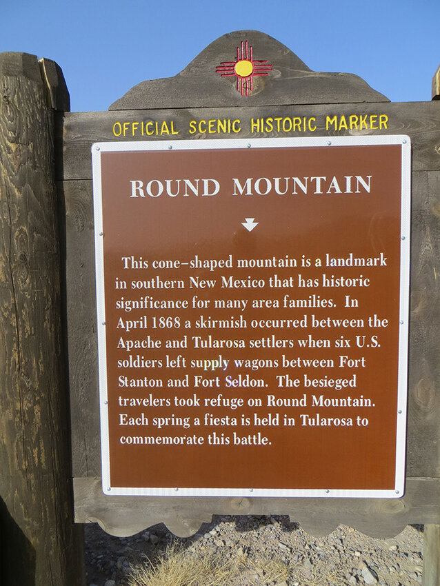 Round Mountain Marker