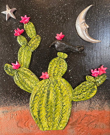 “Cactus Series,” by Jan French
