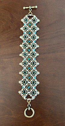 Spring Blossoms Bracelet by Kristine Scherber