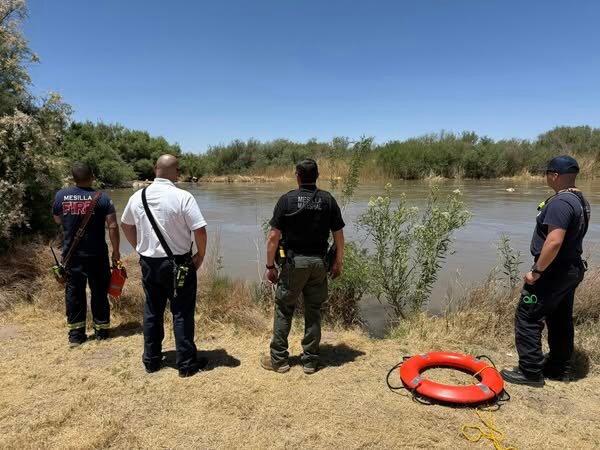 Doña Ana County and Las Cruces Fire departments pulled three people out of the Rio Grande on Saturday.