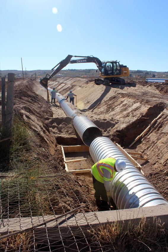 EBID Begins Piping Project | Las Cruces Bulletin