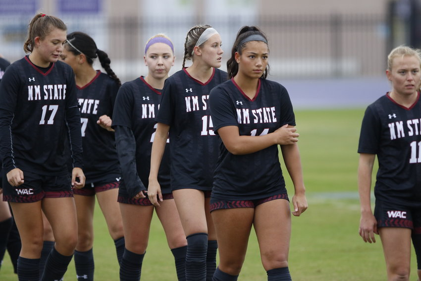 NMSU women's soccer loses 1-0 to Lamar in opening round of WAC Tournament
