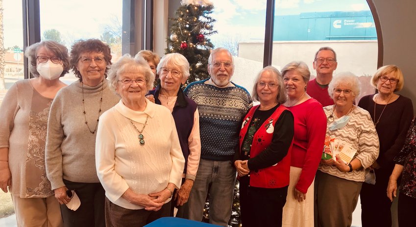 The Las Cruces Association of Educational Retirees collected more than 60 gift cards during its December lunch meeting and donated $815 to Project Link, the Las Cruces Public Schools program for homeless students. For more information, contact Peggy Nelson at peggywnelson@gmail.com.
