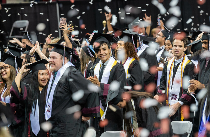 New Mexico State University held the Spring 2022 Commencement Friday and Saturday. May 6, May 7, 2022.(NMSU photo by Josh Bachman)