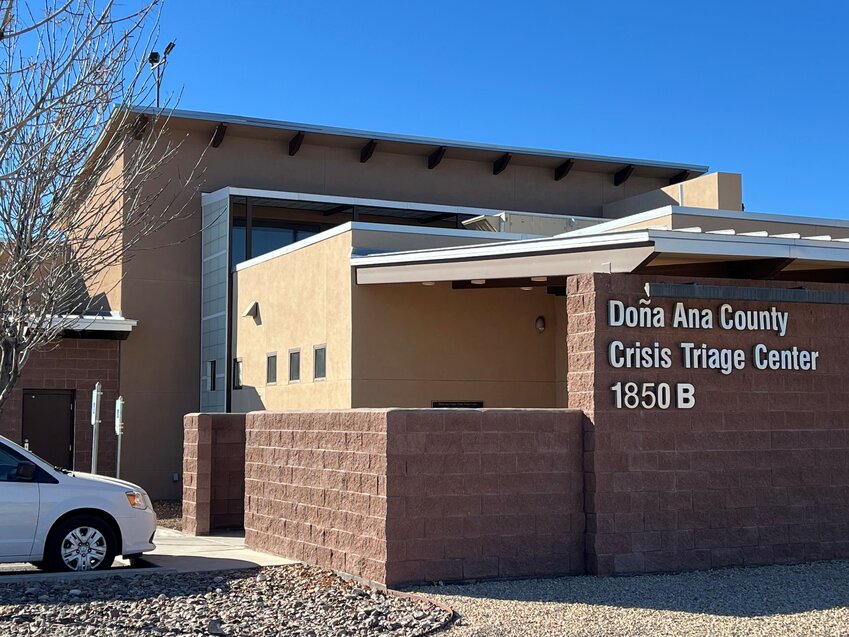 Do&ntilde;a Ana County Crisis Triage Center, pictured on Jan. 18.
