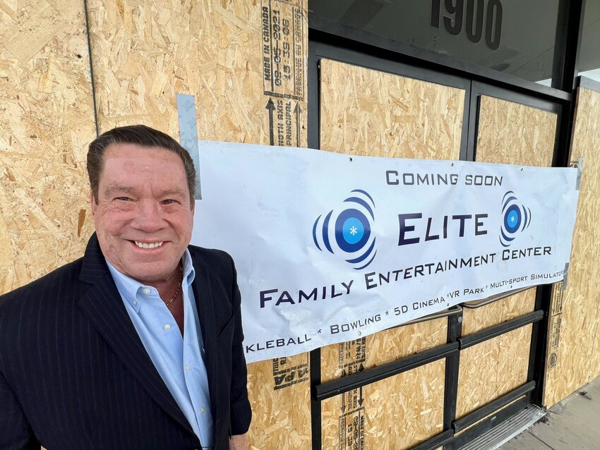 Kevin McGrath, former Burger Time owner and developer of the Elite Family Entertainment Center.