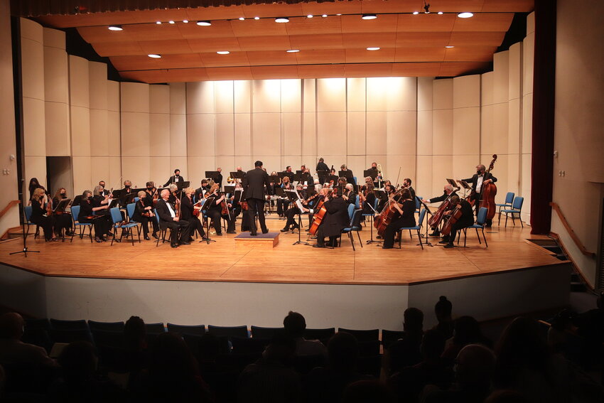 The New Horizons Orchestra welcomes audiences to the Atkinson Recital Hall with their classical performances.