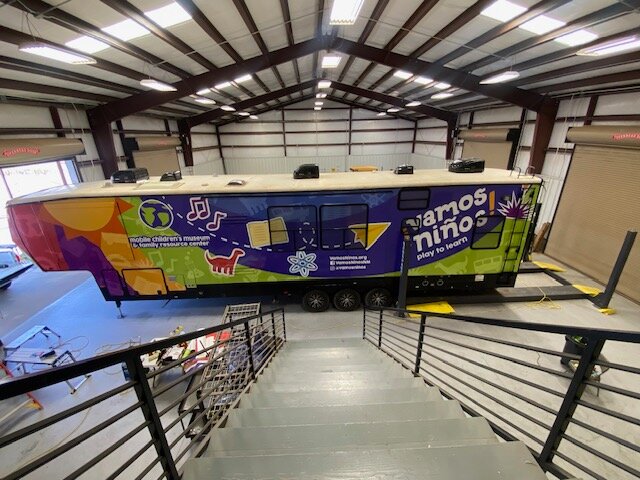 Vamos Niños - Play to Learn, Mobile Children’s Museum, heads out on the road to communities across Doña Ana County.