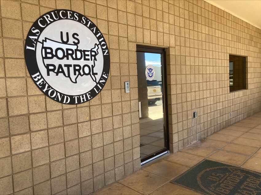The U.S. Border Patrol station in Las Cruces, seen on April 16.