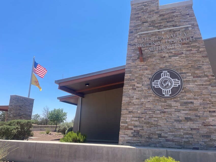 The Mesilla Valley Regional Dispatch Authority, located in Las Cruces, is seen on July 12, 2024.