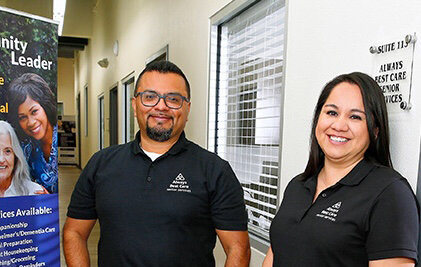 Carlos and Karla Camacho are the owners of Always Best Care senior service franchises in El Paso and Las Cruces.