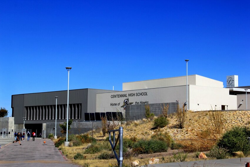 Centennial High School in Las Cruces was named in one of a pair of threats against area schools recently, resulting in arrests of two students.