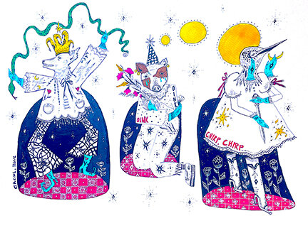 &ldquo;Growl, Howl&rdquo; by Ava Rockafield.