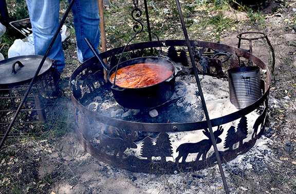 Hot coals and open fires are the secret to perfect outdoor cooking.