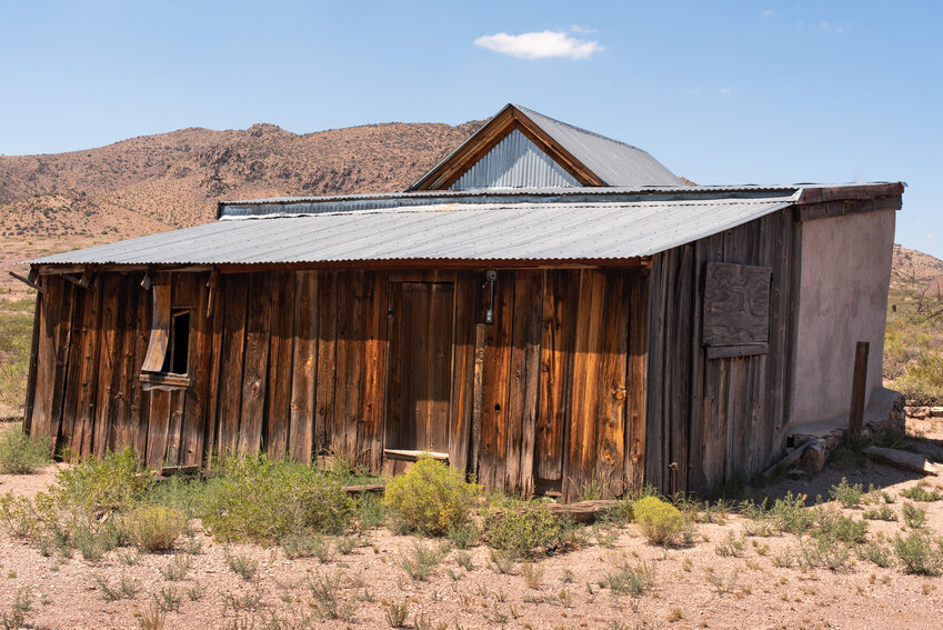 Along Keil Avenue, a home/office that was occupied by Dr. W.G. Beals, a physician in Lake Valley.