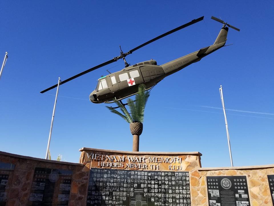 Veterans Memorial Park in Las Cruces.