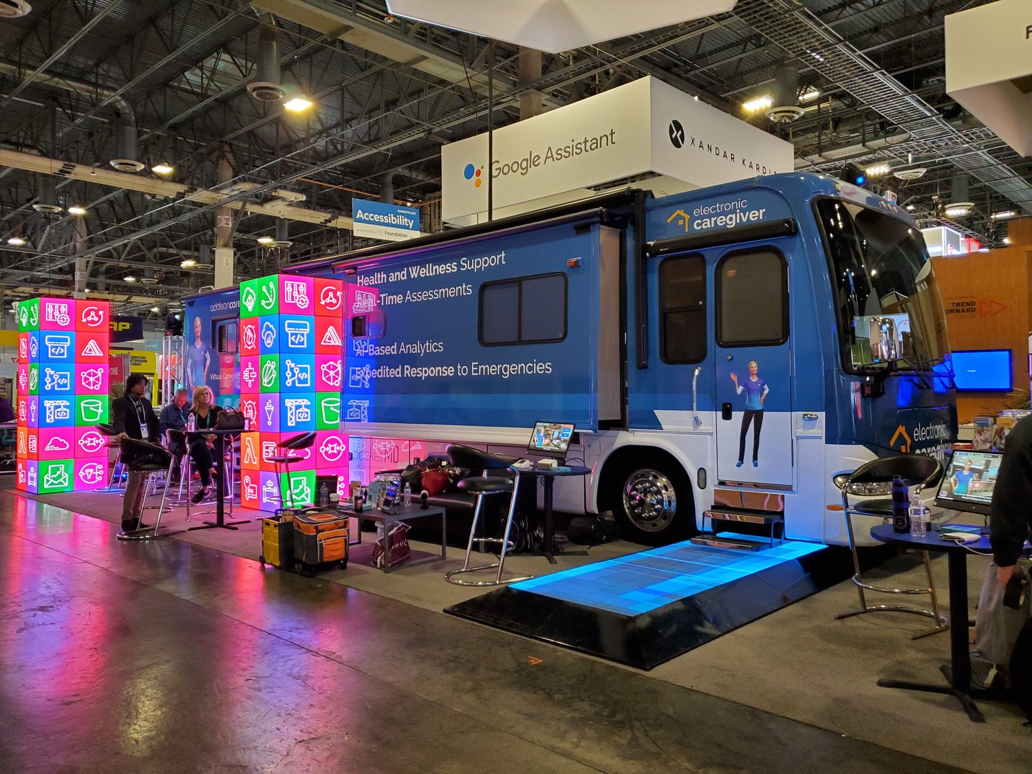 Taking Electronic Caregiver on the road at the Consumer Electronics Show (CWS) in Las Vegas, Nevada
