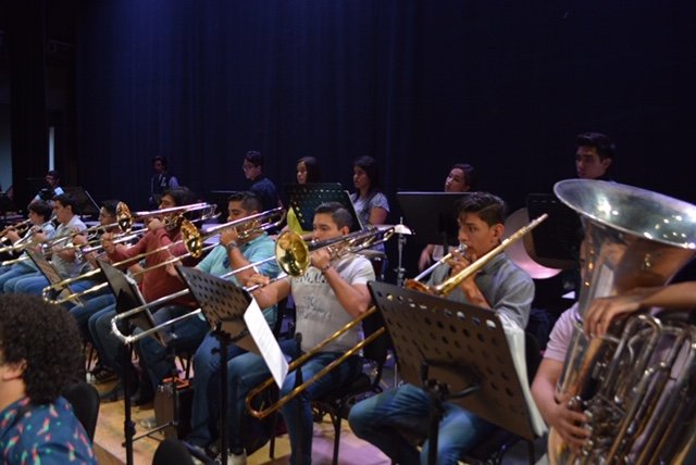 , New Horizons Symphony
Brass players from Torreón, Mexico youth orchestra