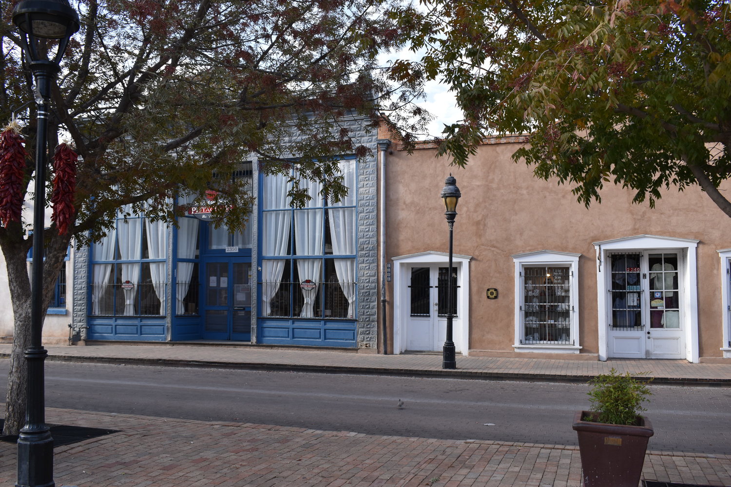 J. Paul Taylor properties on the historic Mesilla Plaza. They include his adobe home and two
adjoining stores.