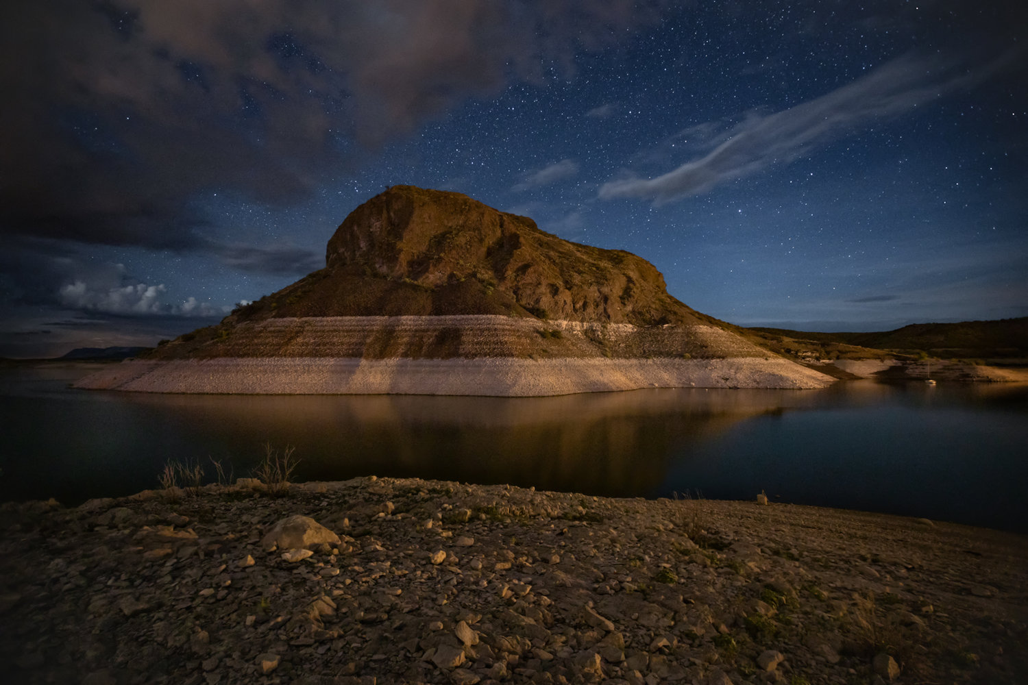 “Marina Lights on Elephant Butte” by David Turning, is New Mexico Magazine’s 2020 photo contest first place winner in the Enchanted Adventure category.