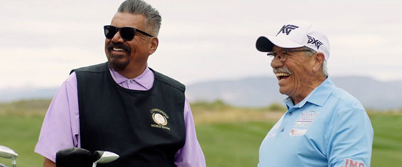 George Lopez and Edward James Olmos star in “Walking With
Herb” as Herb and Joe Amable-Amo.