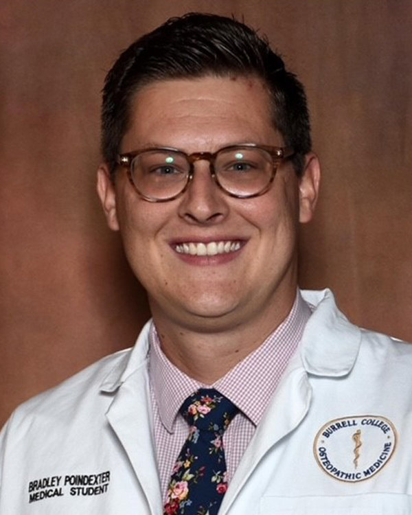 Brad Poindexter, a third-year medical student