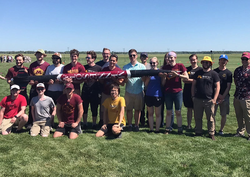 The University of Minnesota Rocket Team took the Spaceport America Cup home during the event, including 75 teams from 16 countries, held June 21-25.
