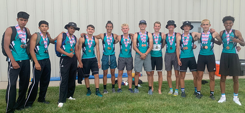 Oñate High School had a big day at the state 5A track championships with a total of 11 medals in individual and relay events.