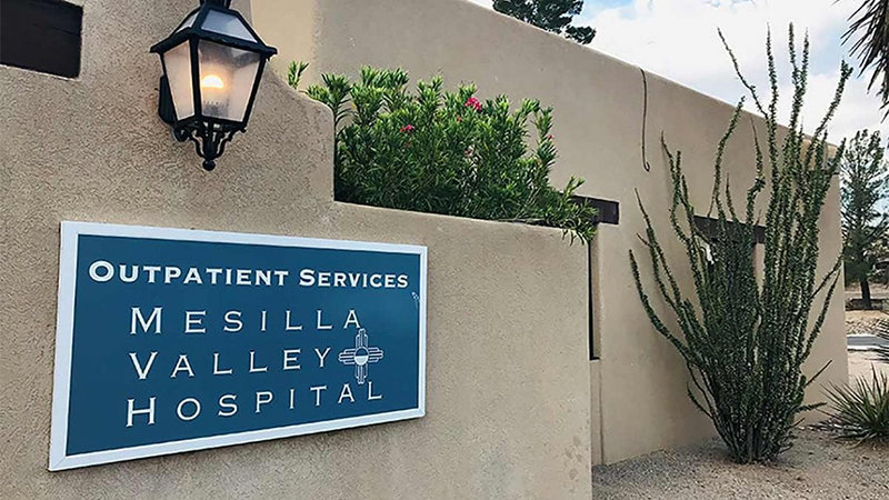 Mesilla Valley Hospital, 3751 Del Rey Blvd., provides both inpatient and outpatient services.