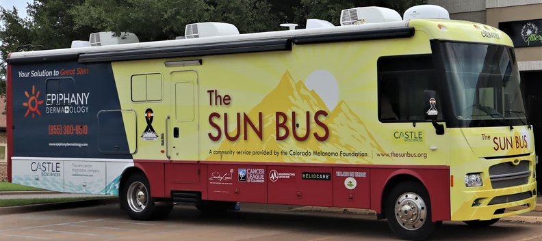 Epiphany Dermatology's Sun Bus is coming to Las Cruces on Sept. 21 to provide free skin exams in the parking lot of its location here at 141 N. Roadrunner Parkway, Suite 228.