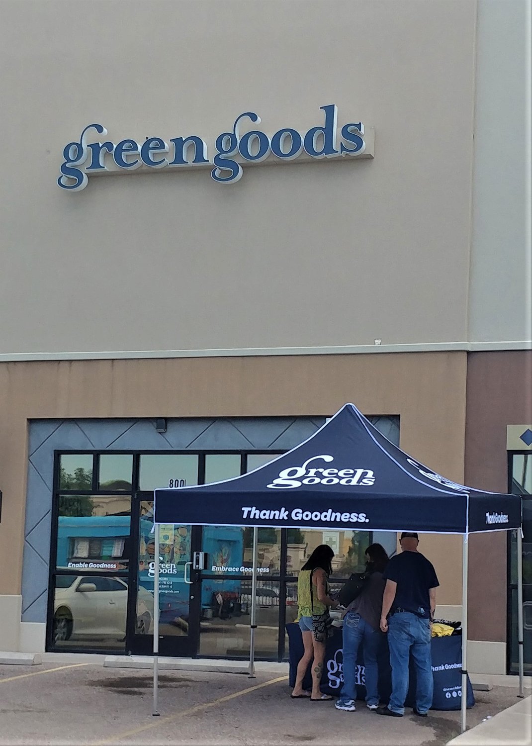 Green Goods cannabis dispensary had its grand opening Aug. 18 at 1405 S. Valley.