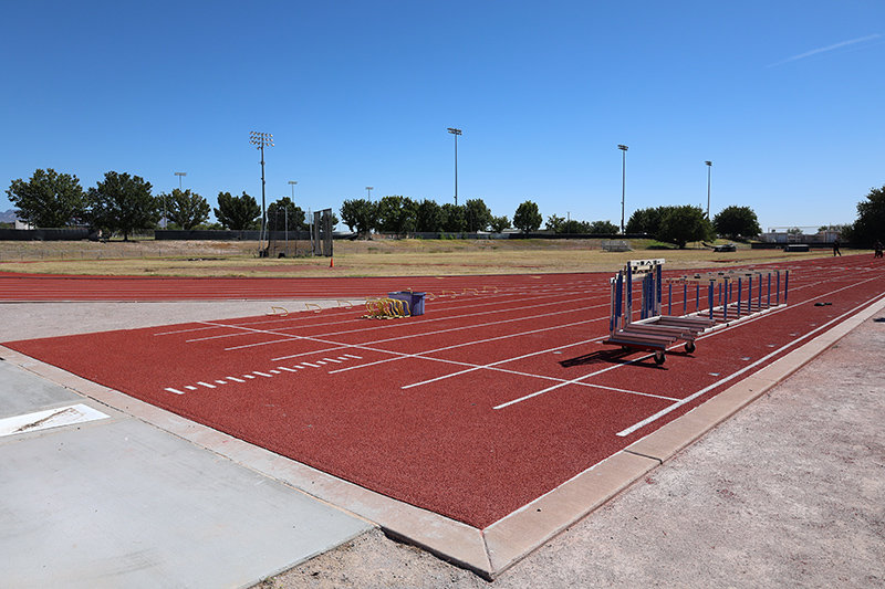 The university’s Athletics Department announced the completion of a $480,00 resurfacing project at the women track and field program’s outdoor venue.