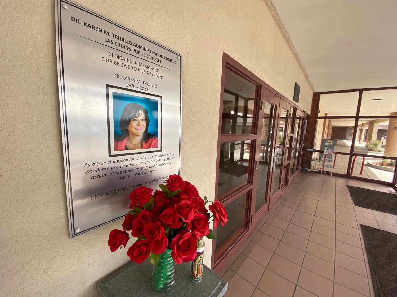 Las Cruces Public Schools remembers Dr. Karen Trujillo.